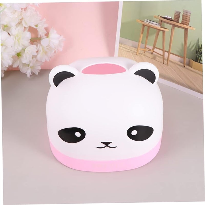 حامل علبة المناديل المحمول من Panda Design للمنزل والمكتب والسفر - Image 2